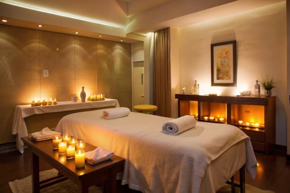 Swedish massage relaxation room in Rajouri Garden